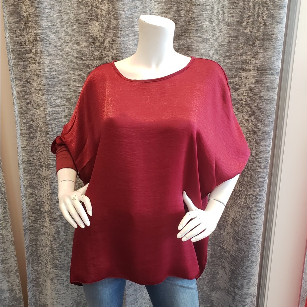 Ruby Oversize Dolman Crew Neck